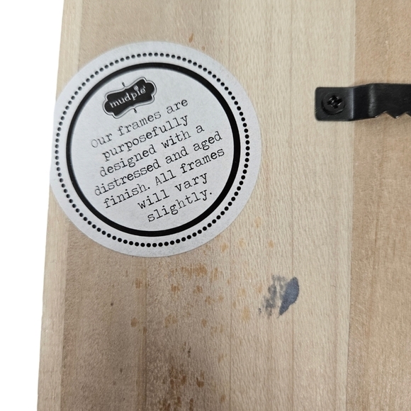 NWT Mud Pie Grandpa Magnetic Picture Frame White Washed Wood C15‎ - Picture 5 of 8